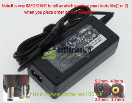 High quality 19V 2.37A 45W toshiba satellite s70-abt2n22 laptop chargers image 1