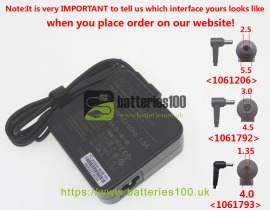 High quality 19V 4.74A 90W asus a43sd-vx065 laptop chargers image 1