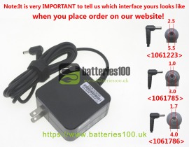 High quality 20V 2.25A 45W lenovo ideapad 100-15iby 80mj0017us laptop chargers image 1