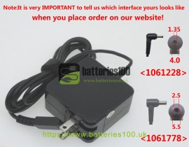 High quality 19V 1.75A 33W asus e402ba-1r laptop chargers image 1