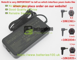 High quality 19.5V 7.7A 150W asus gl503vs laptop chargers image 1