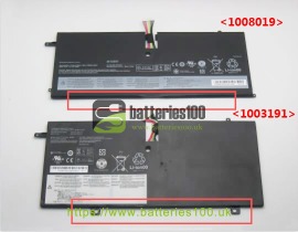 High quality 14.8V 3110mAh lenovo thinkpad x1 carbon laptop batteries image 1