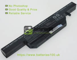 High quality 11.1V 4400mAh clevo w650rz laptop batteries image 1