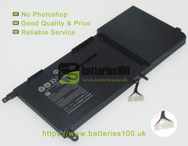 High quality 14.8V 4054mAh clevo p655hp6-g laptop batteries image 1