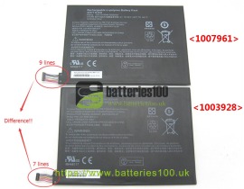 High quality 3.8V 9220mAh hp pavilion x2 10 laptop batteries image 1