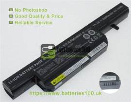 High quality 11.1V 5600mAh clevo w150erm laptop batteries image 1