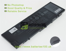 High quality 11.4V 7950mAh dell precision 7510 laptop batteries image 1