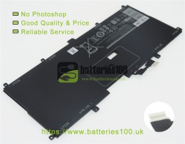 High quality 7.6V 5940mAh dell xps 13 9365 laptop batteries image 1