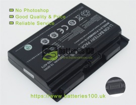 High quality 14.8V 5200mAh clevo p150hm laptop batteries image 1