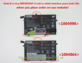 High quality 11.1V 4080mAh lenovo thinkpad e490-20n8cto1ww laptop batteries image 1