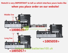 High quality 11.55V 4965mAh lenovo y7000p laptop batteries image 1