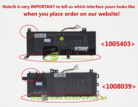 High quality 7.7V 4805mAh asus p1504fa laptop batteries image 1