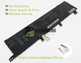 High quality 11.55V 3640mAh asus vivobook s14 s432fa laptop batteries image 1