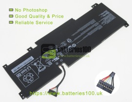 High quality 11.4V 4700mAh msi katana gf66 11ue-260 laptop batteries image 1